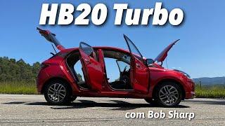 Teste Hyundai HB20 3 Cilindros Turbo 2020 com Bob Sharp