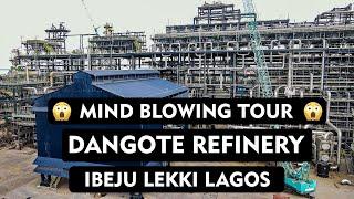 A trip to dangote Refinery in 4k, Omo  this place is so big.