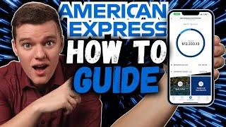 American Express Mobile App Step-by-Step Tutorial