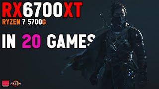 RX6700XT + Ryzen 7 5700G in 2024 - 20 Games Tested at 1440P