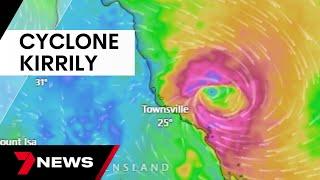 Cyclone Kirrily is closing in on North Queensland | 7 News Australia