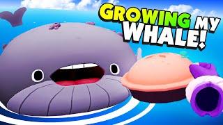 MY HUGE Whale is Addicted to Food! - Garden of the Sea VR