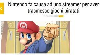 Stupido streamer si merita la denuncia di Nintendo