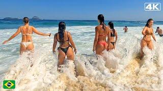  Kraftvolle Wellen am Leblon Beach | Sommerstimmung in Rio