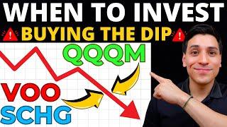 When to Buy VOO, SCHG, & QQQM in a Stock Market Crash! (Best ETF Investing Strategy)