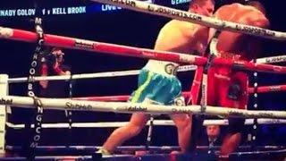 Бокс Геннадий Головкин – Келл Брук / Golovkin GGG vs Brook Boxing fight technical knockout