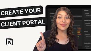Create a Client Portal in Notion (+ Free Template)