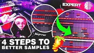 4 STEPS to Making BETTER SAMPLES | FL Studio 2022