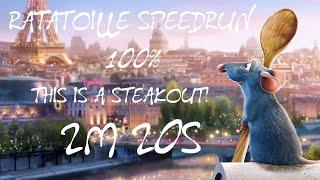 [Former WR] Ratatouille Speedrun 100% - This is a Steakout! 2m20s