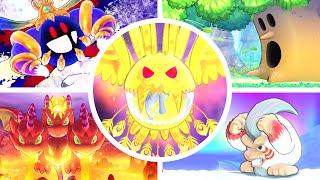 Kirby's Return to Dream Land Deluxe - All Bosses + Ending [No Damage]