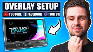 How To Add Overlays In OBS | Scenes & Sources (2022)