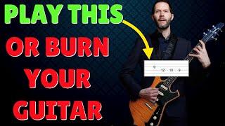 This 4-note Paul Gilbert lick is no joke...