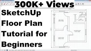 SketchUp Floor Plan Tutorial for Beginners
