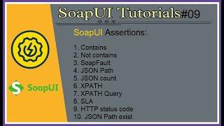 #Tutorials 9 || SoapUI || How to apply assertion in SoapUI