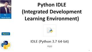 Python IDLE(Integrated Development Learning Environment) || Full Explanation ||
