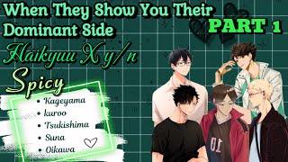 Haikyuu X y/n texting stories || they show you their dominant side #spicy#