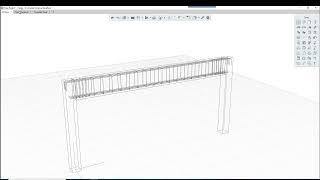 Reinforcing and designing beam drawings in Renga