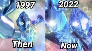 Ultraman Dyna Transformation NOW & THEN Comparison (1997-2022)