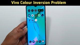 Vivo Black & White Screen Problem | Vivo Color inversion Problem | How to fix Color Inversion