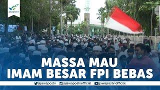 Simpatisan Imam Besar FPI Tuntut Pembebasan tak Bersyarat