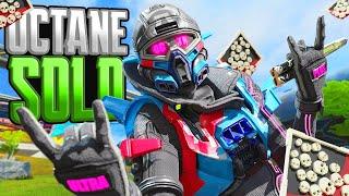 SOLO Octane 22 KILLS and 5,400 Damage Apex Legends Gameplay