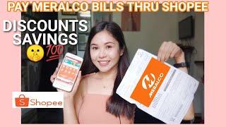 HOW TO PAY MERALCO BILLS USING SHOPEE WITH DISCOUNT 