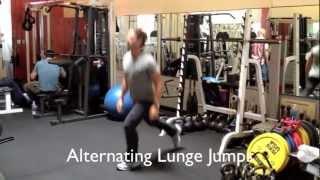 How To Do: Alternating Lunge Jumps