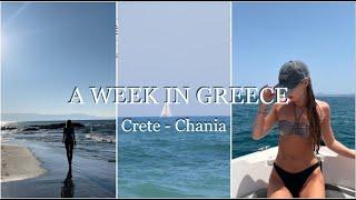 GREECE VLOG 2024: Traveling to Crete with our friends - izaandelle