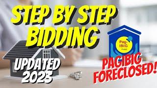 PANO SUMALI? | STEP BY STEP PAGIBIG BIDDING | MURANG FORECLOSED PROPERTIES | PUBLIC AUCTION