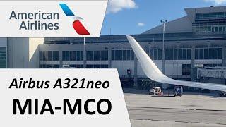 TRIP REPORT | American Airlines | Economy | Airbus A321neo | Miami - Orlando