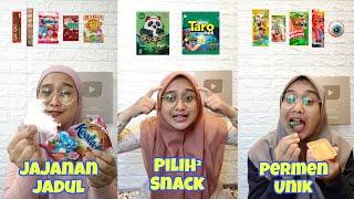 Kumpulan Video Makan Jajanan Jadul, Permen Unik, Pilih² Snack & Banyak Lagi..