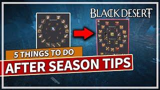 5 Things to do After Season Graduation in Black Desert (2025)