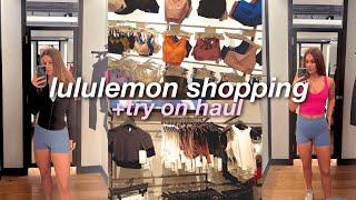 LULULEMON SHOP WITH ME | lululemon haul + try on
