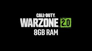 COD Warzone 2.0 on 8GB RAM & GTX 1650