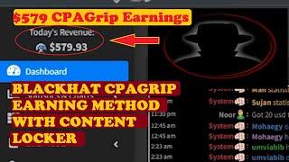 WORKING $500 Daily Earning with CPAgrip Blackhat Method for earnings