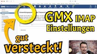 GMX IMAP aktivieren und einrichten