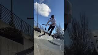 Satisfying Scooter Trick #shorts #scooter #skatepark