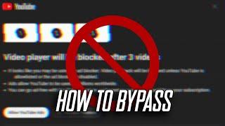 How to Bypass YouTube's Ad Blocker Detection 2024