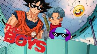 Goku vs zeno || goku the boys  || funny moments || the boys #goku #edit #theboys