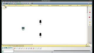 How to program "Hello World" with Packet Tracer 7 and Internet of things 2 LEDS