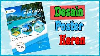 Tutorial Desain Poster Wisata Dengan CorelDRAW X7 - Desain Poster Dengan CorelDRAW X7