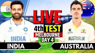 India vs Australia, 4th Test, Day 4 | IND vs AUS Live Match | Live Cricket Match Today, AUS Batting