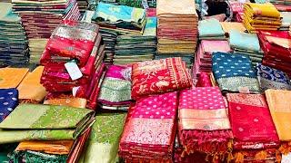 silk sarees manufacturer in Surat | Biggest saree brand Ishita house factory outlet VANSHMJ