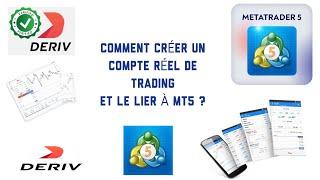 COMMENT CRÉER UN COMPTE DE TRADING RÉEL ET LE LIER AU METATRADER 5 ?