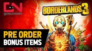 Borderlands 3 - Where to find PreOrder Bonus Deluxe Items - Showcase