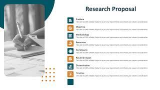 Research Proposal PowerPoint Template | Kridha Graphics