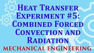 Heat Transfer Experiment #5-Combined Forced Convection and Radiation