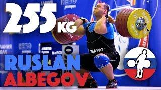 Ruslan Albegov (105+) - 255kg Clean and Jerk Slow Motion