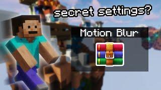 i found SECRET SETTINGS for the SMOOTHEST GAME (New Motion-Blur Settings)