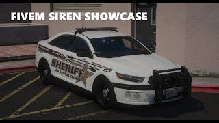 The BEST FREE sirens I use for FiveM | How to download and install sirens FiveM | Siren Showcase